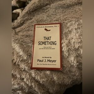 Paul J. Meyer 'That Something' Book
